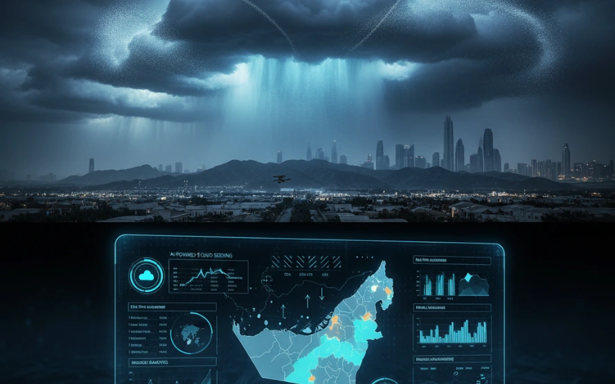 AI-Powered Cloud Seeding in UAE Real-Time Assessment for Enhanced Rainfall