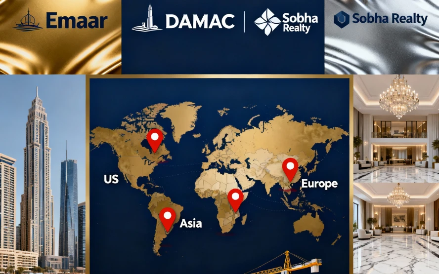 Dubai developers overseas expansion 2025