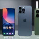 OPPO A6 Pro 5G vs Xiaomi 17 Pro vs iPhone 17 Pro