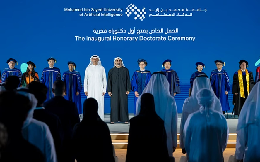 Sam Altman honorary PhD Abu Dhabi