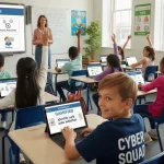 UAE digitally secure schools Aqdar