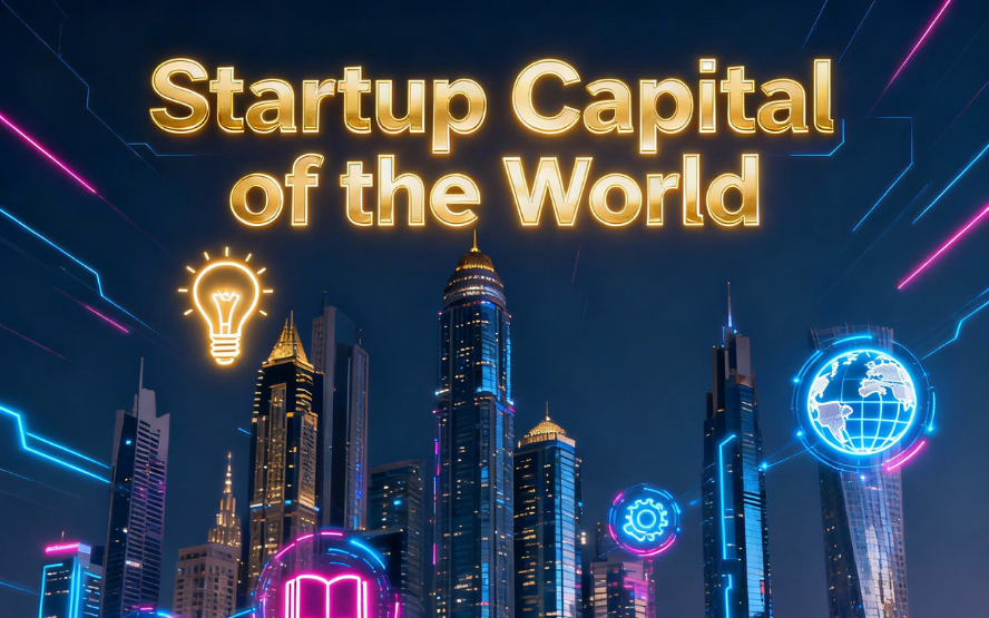 UAE startup capital of the world campaign