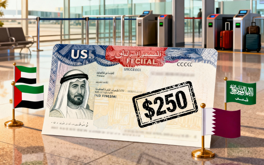 US Visa Integrity Fee GCC travelers