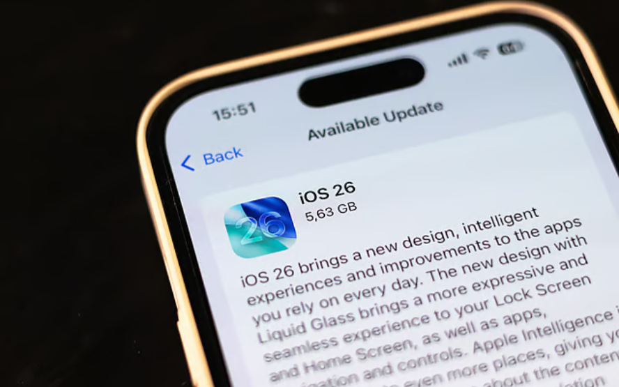 Apple iOS 26.1 Update