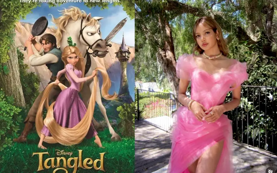 BLACKPINK’s Lisa Eyes Rapunzel Role in Disney Live-Action