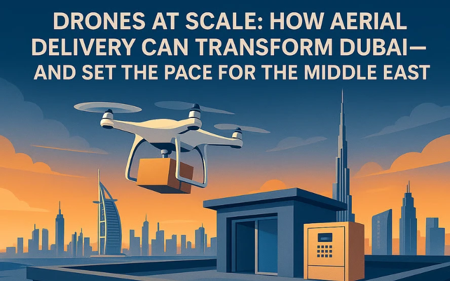 Dubai drone delivery 2030