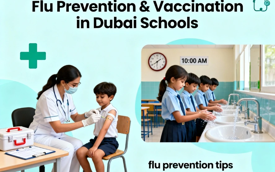 Dubai schools influenza guidelines 2025