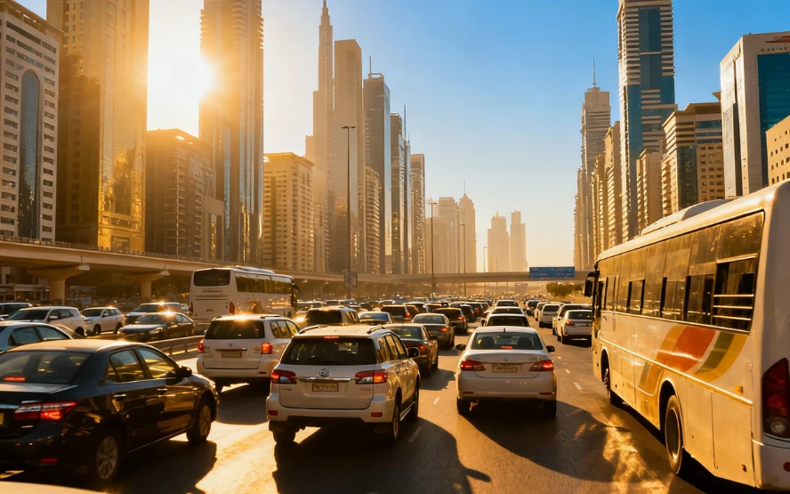 Dubai traffic delays