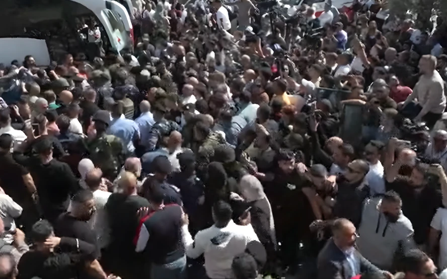 Gaza Hostage Release Emotional Homecoming in Ramallah