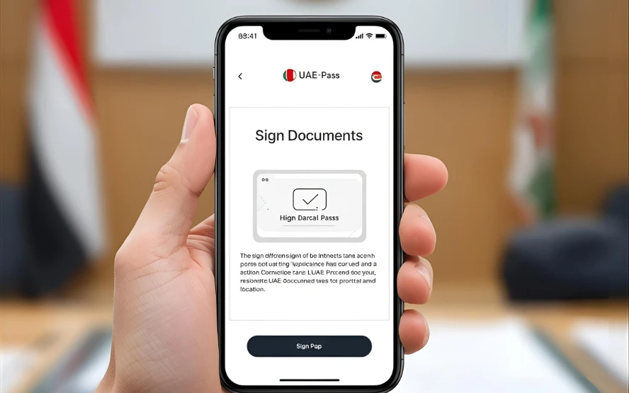 How to Sign Government Documents Online with UAE Pass