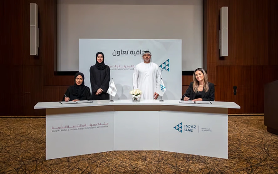 KHDA and INJAZ UAE