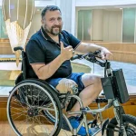 Massimo Castellani amputee athlete