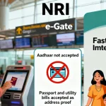 NRI e-Gate registration India 2025
