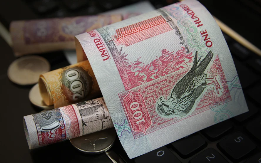 UAE dirham exchange rates October