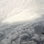 US Air Force Plane Flies Through Hurricane Melissa’s Eye