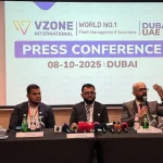 V Zone conversational AI fleet management Dubai 2025