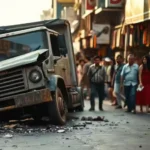 South Korea market truck crash kills 2 and injures 18