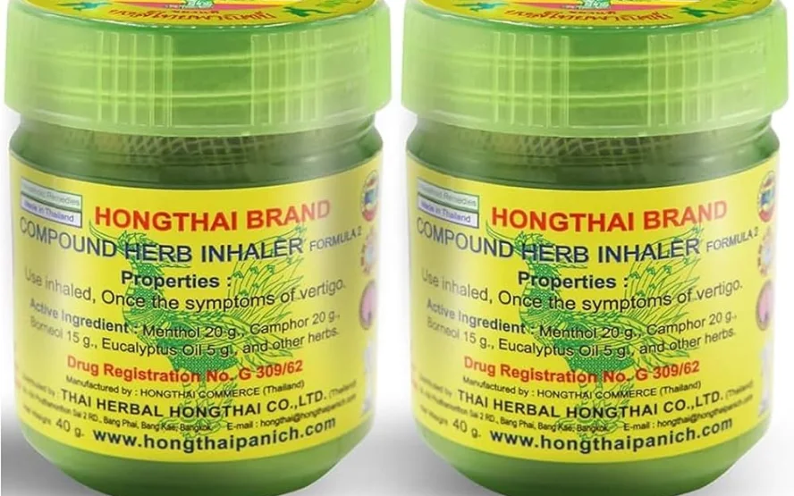 Thai herbal inhaler recall