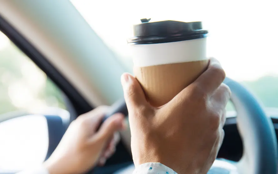 coffee and driving risks - Gulf Repost