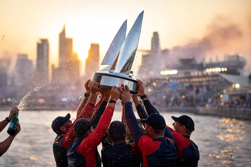 Emirates GBR clinch 2025 SailGP title Abu Dhabi with clean sweep of SailGP season