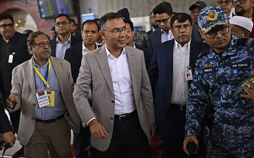 Tarique Rahman Arrives in Bangladesh
