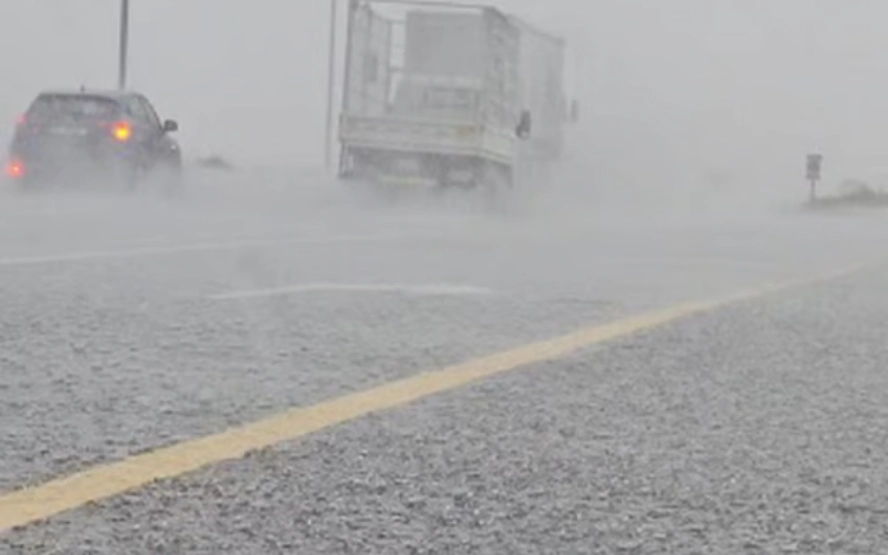 UAE Unsettled Weather Rain