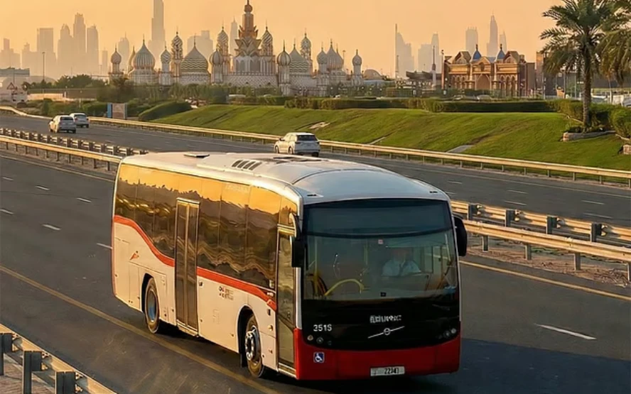 Dubai RTA Bus Global Village