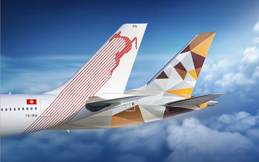 Etihad Tunisair Codeshare
