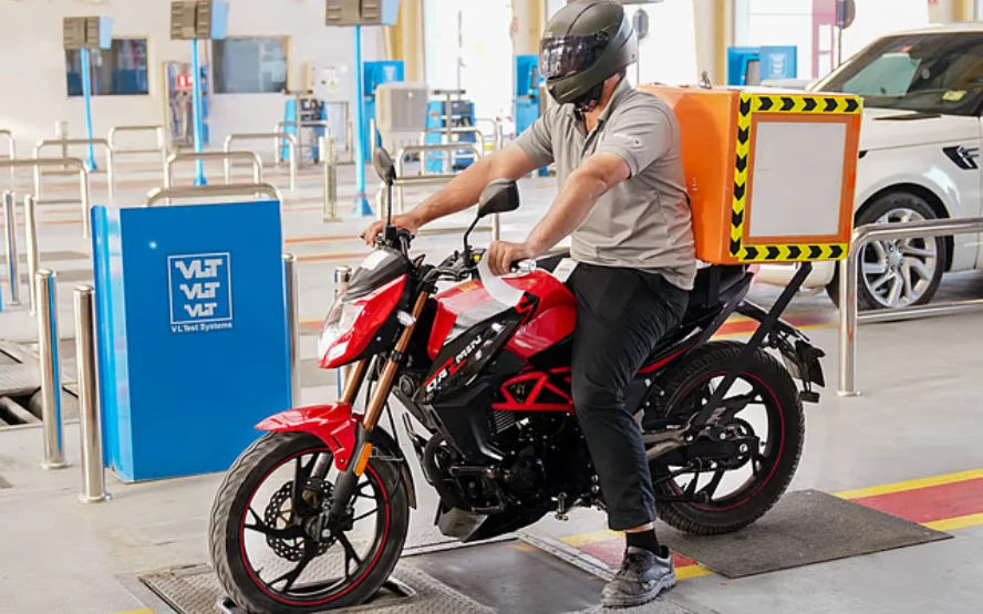 Dubai Delivery Bikes