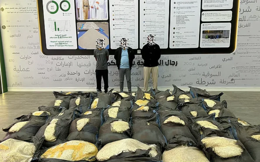 UAE-Kuwait Captagon Seizure