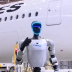Humanoid Robots At Tokyo Haneda