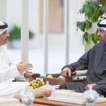 Qatar PM UAE President Meeting